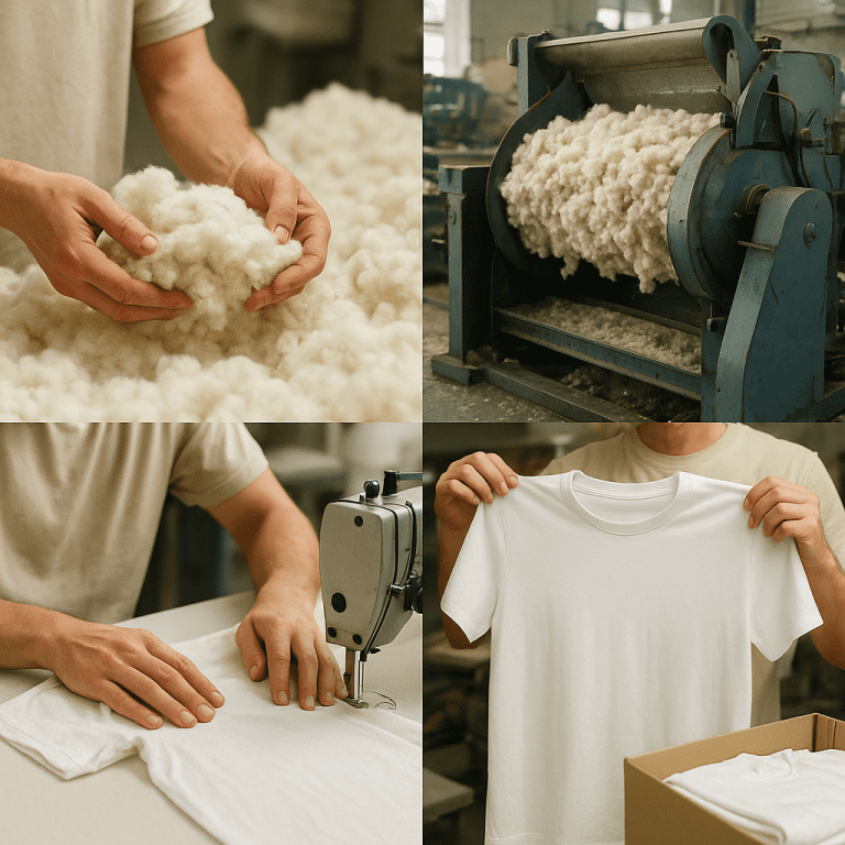 Jak wygląda proces produkcji koszulek z bawełny organicznej