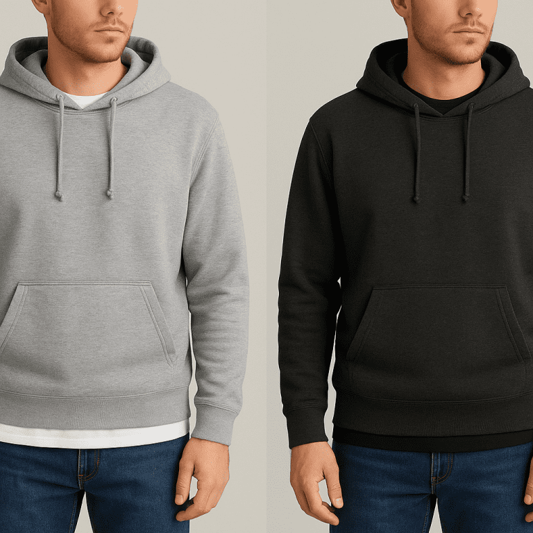 Jak dobrać t-shirt do bluzy z kapturem