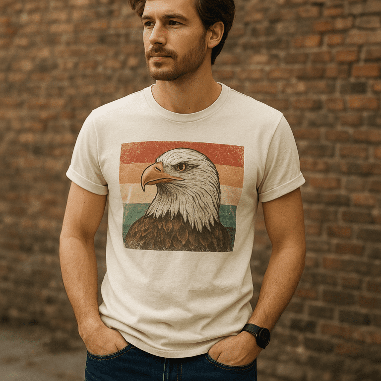 Jak nosić t-shirty z nadrukiem w stylu vintage