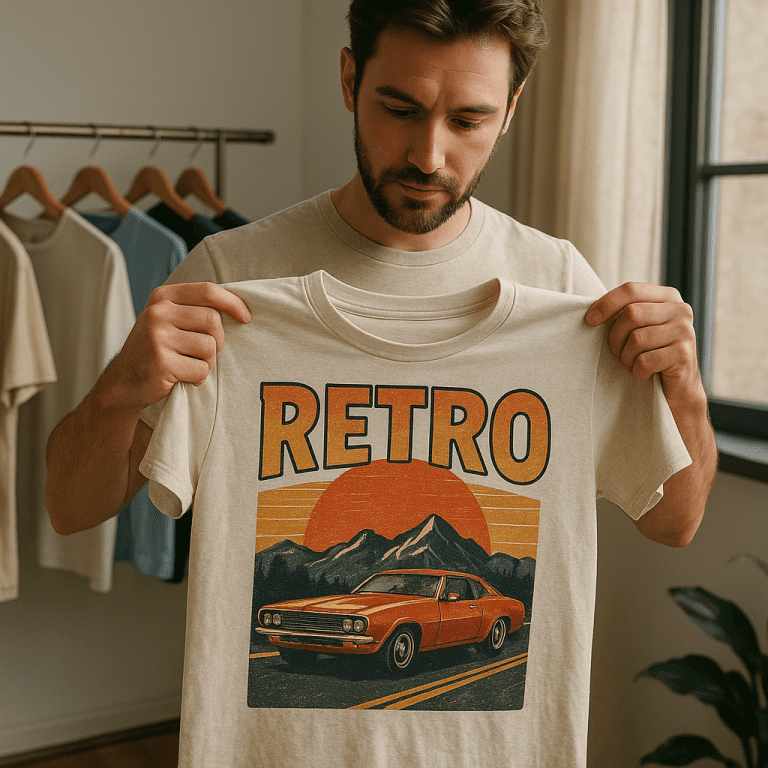 Jak wybrać koszulkę z grafiką retro