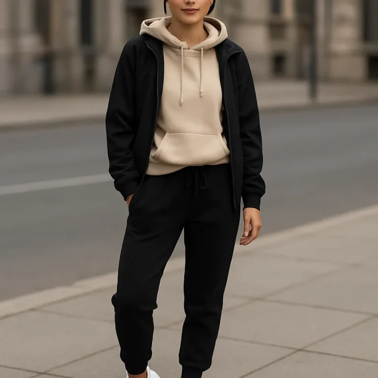 Jakie są modne ubrania w stylu sportowym